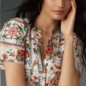 NWT Anthropologie Somerset Maxi Size XXS P in Color Oyster